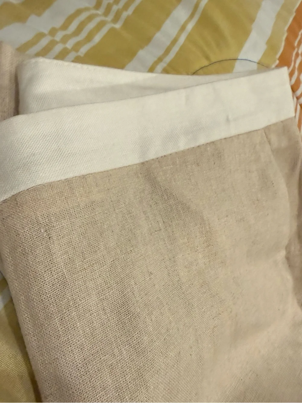 Zara xs linen pants with pockets in the front
